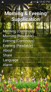 Morning & Evening supplication screenshot 1