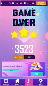 Maiara e Maraisa Piano Tiles screenshot 3