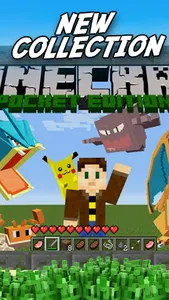 Pokecraft pixelmon Mod MCPE screenshot 2