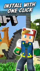 Pokecraft pixelmon Mod MCPE screenshot 3