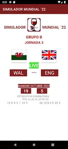 Simulador de Futbol 2022 screenshot 0