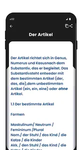 Deutsche Grammatik screenshot 2
