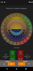 Precio Luz Básico (España) screenshot 3