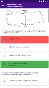 YKS (TYT-AYT) Benim Coğrafyam screenshot 4