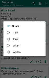 Not Defteri screenshot 4