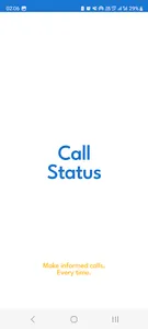 Call Status screenshot 0