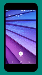 N Launcher - Nougat 7.1 Style screenshot 0