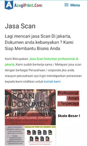 Azagi Print (Jasa Percetakan O screenshot 1