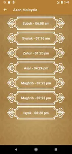 Azan Malaysia screenshot 0