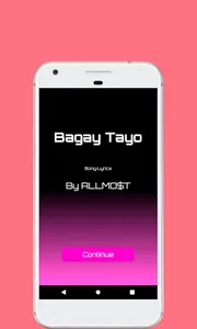 Song Lyrics Bagay Tayo screenshot 0