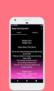 Song Lyrics Bagay Tayo screenshot 2