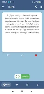 Tabriklar va Sherlar screenshot 4