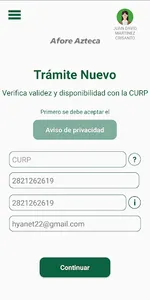 Registro Asistido screenshot 3