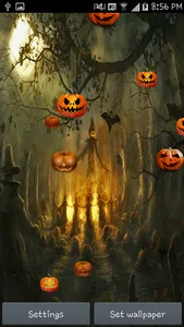 Halloween Live Wallpaper screenshot 0