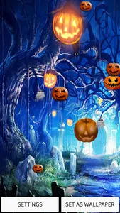 Halloween Live Wallpaper screenshot 2