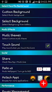 Music Live wallpaper screenshot 4