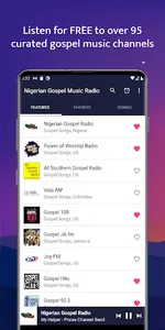 Nigerian Gospel Music Radio screenshot 0