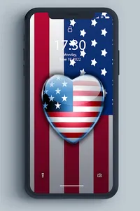 American Flag Wallpaper screenshot 1