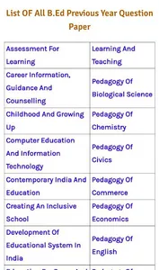 B.Ed (Bachelor Of Education) screenshot 11