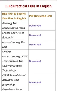 B.Ed (Bachelor Of Education) screenshot 14