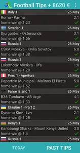 Football betting predictions screenshot 0