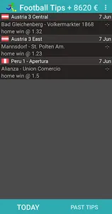 Football betting predictions screenshot 1