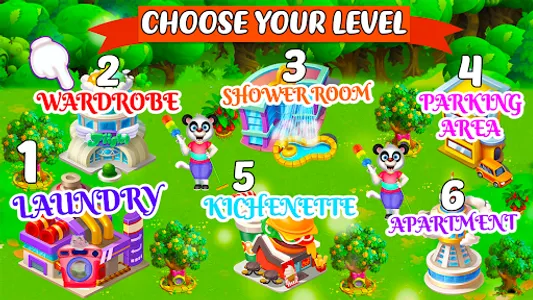 Baby Panda House Cleaning Game screenshot 31