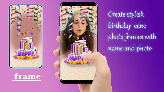 Name & Photo on Birthday Cake screenshot 7