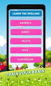 Spelling Matching Kids Game screenshot 1