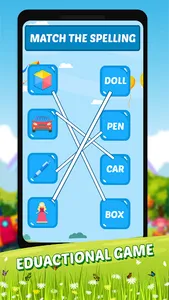 Spelling Matching Kids Game screenshot 7