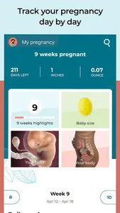 Pregnancy App & Baby Tracker screenshot 1