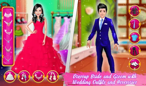 Wedding Dressup Princess Salon screenshot 15