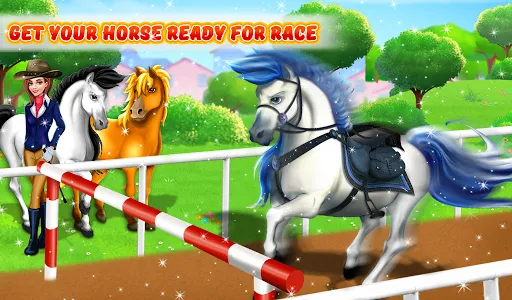 Magic Unicorn Horse Racing Gam screenshot 14