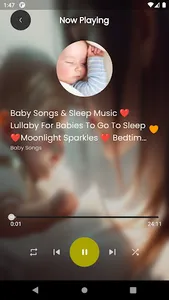 Baby Lullabies Mp3 screenshot 1
