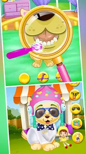 puppy newborn babyshower Games screenshot 3