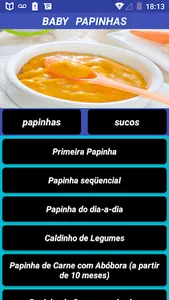 baby papinhas screenshot 0