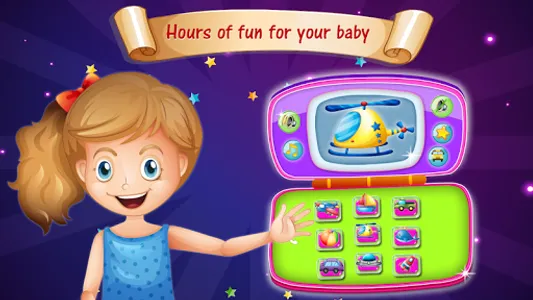 Baby phone - kids toy Games screenshot 0