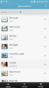 Baby Sounds Ringtones screenshot 0