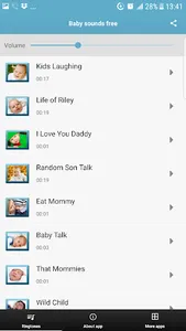 Baby Sounds Ringtones screenshot 1