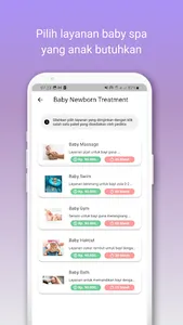 Pedikia: Cari Terapis Baby Spa screenshot 1