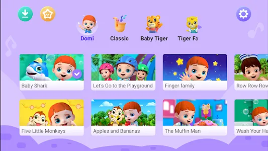 Baby Domi-Kids Music& Rhymes screenshot 0