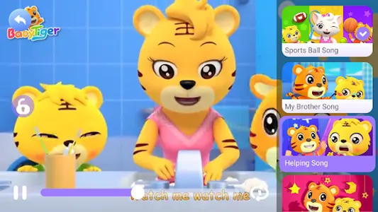 Baby Domi-Kids Music& Rhymes screenshot 1