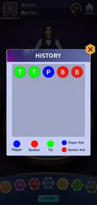 Baccarat Sim screenshot 1