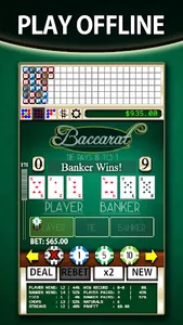 Baccarat Simulator screenshot 1