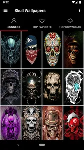 Skull Wallpapers Offline screenshot 2