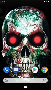 Skull Wallpapers Offline screenshot 5