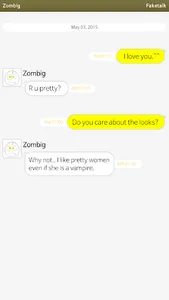 Faketalk - Chatbot screenshot 0