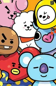 cute bt21 wallpaper screenshot 3