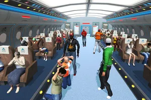 Passenger Airplane Games : Pla screenshot 0