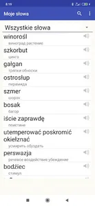 My Dictionary (Polish) screenshot 1